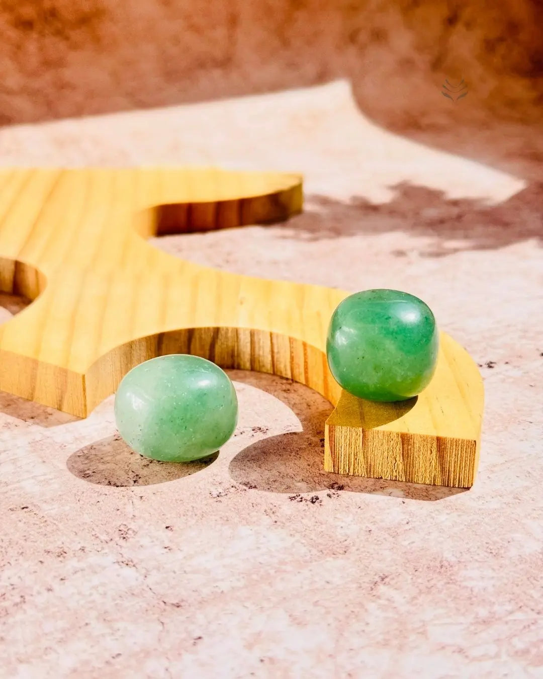 Light-Coded Green Aventurine Tumbles 