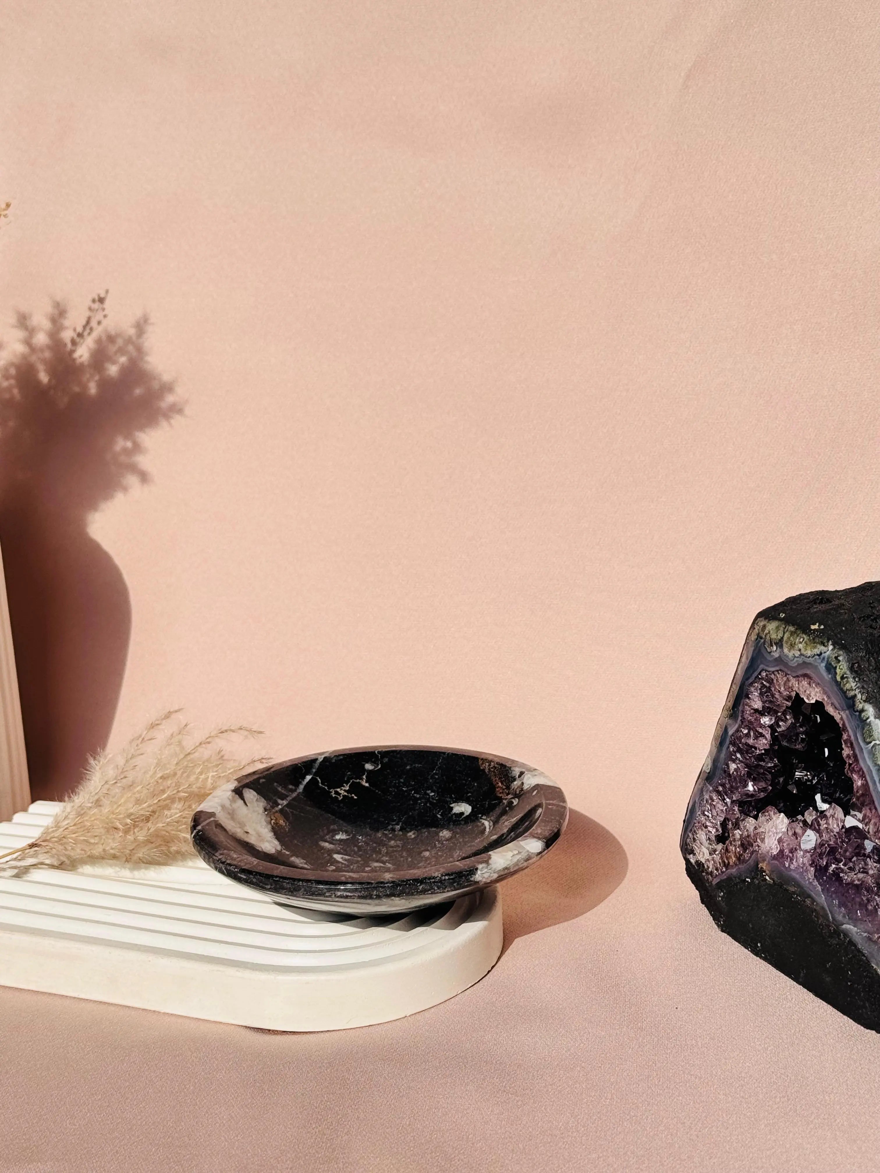 Light-Coded Health & Wealth - Orthoceras Bowl 