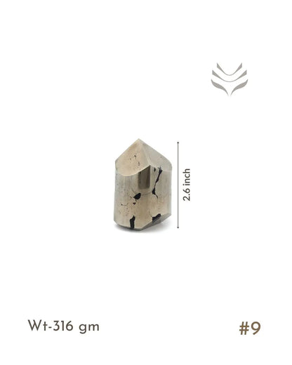 Light-Coded Iron Pyrite Points 