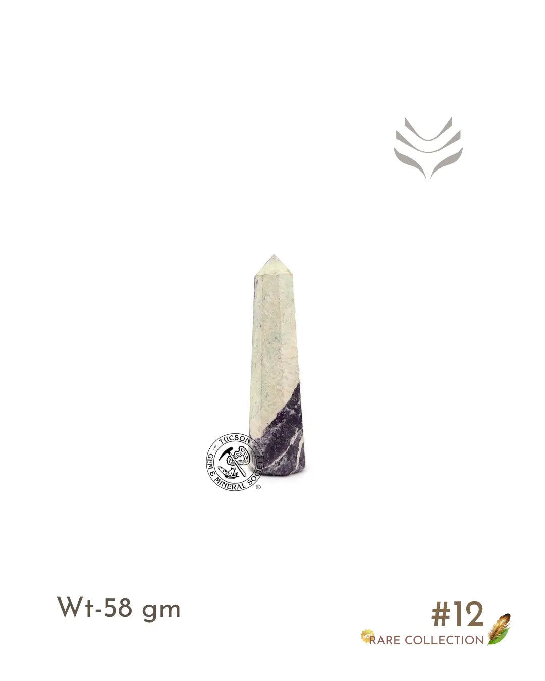 Light-Coded Kammererite Point - Illusion of Snow #12 