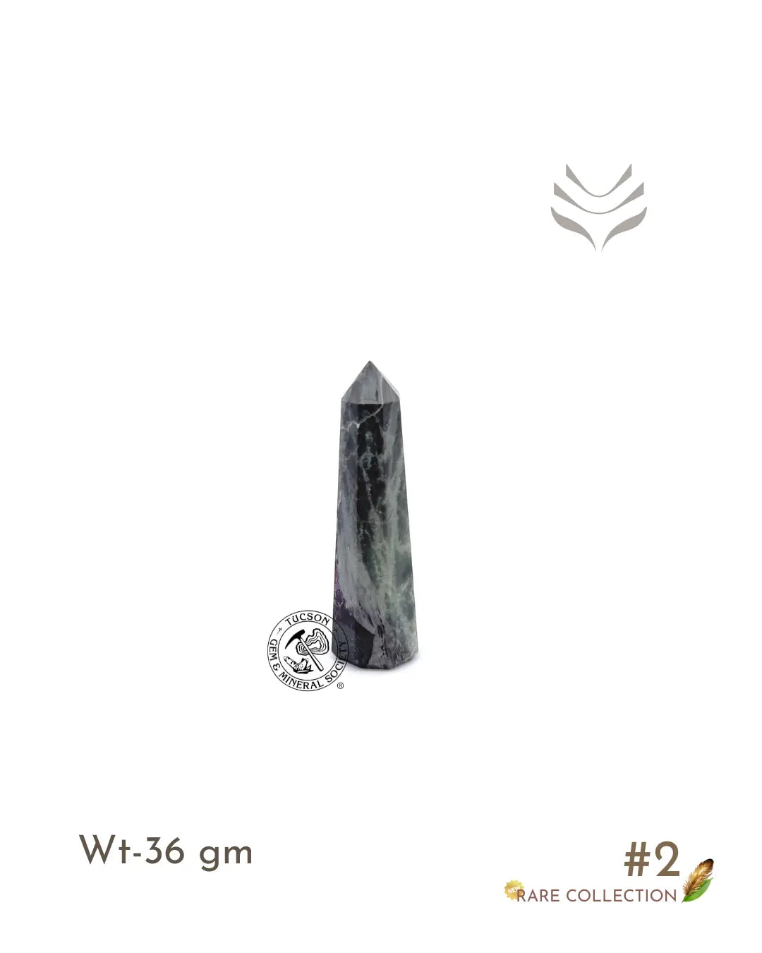 Light-Coded Kammererite Point -Illusion of Thunder #2 