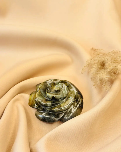 Light-Coded Labradorite Rose 