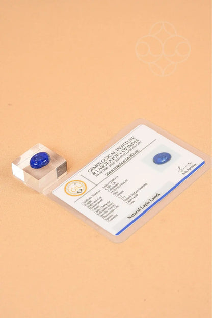 Light-Coded Lapis Lazuli - 6.38 Ct 