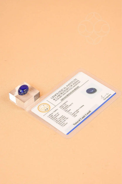 Light-Coded Lapis Lazuli - 9.69 Ct 
