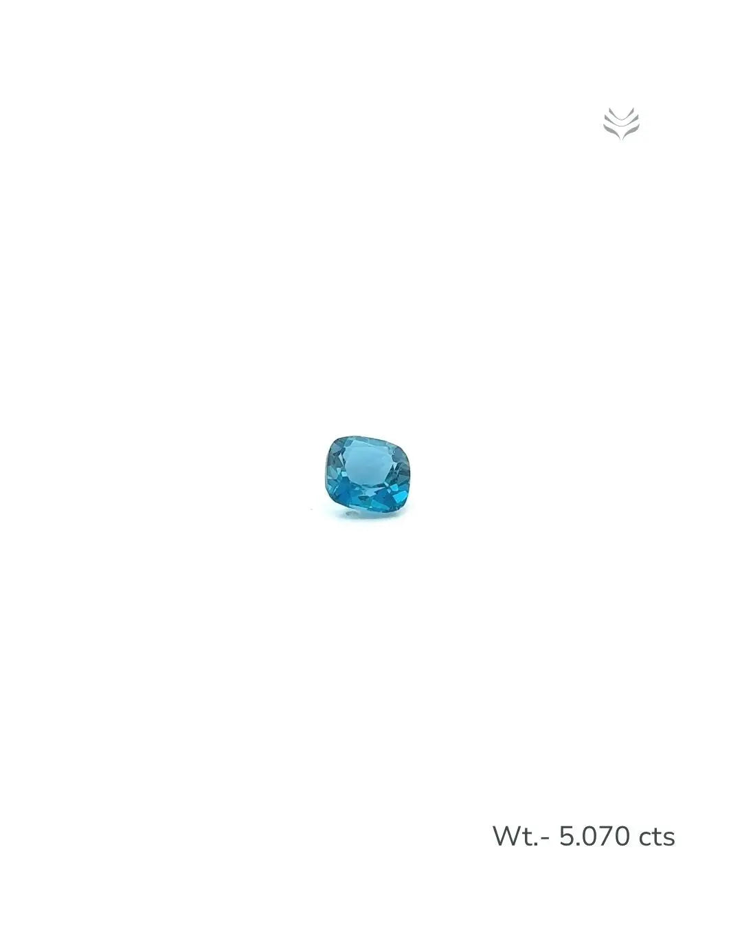 Light-Coded London Blue Topaz - 5.070 Ct 