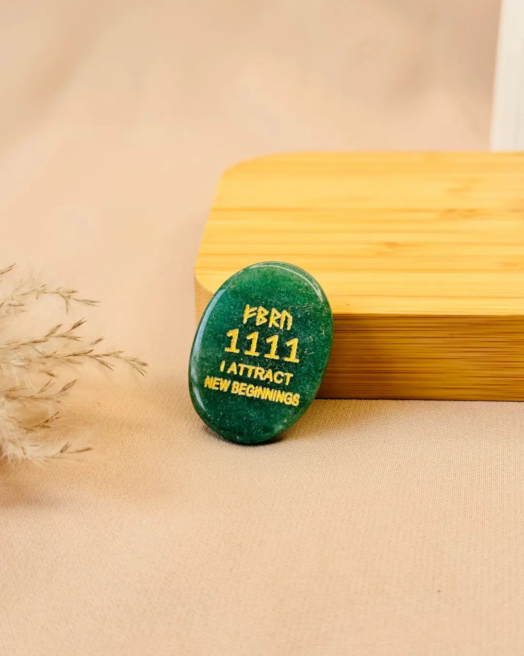 Light-Coded Lucky Ganesha Pocket Stone 