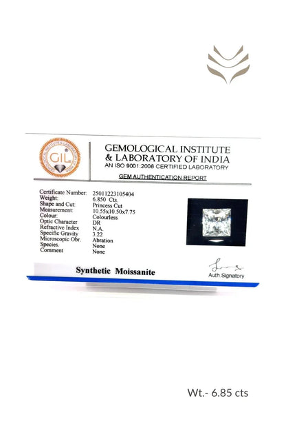 Light-Coded Moissanite - 6.85 Ct 