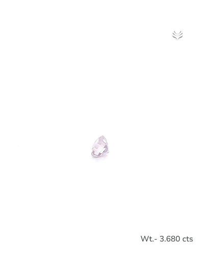 Light-Coded Natural Kunzite- 3.680 Ct 