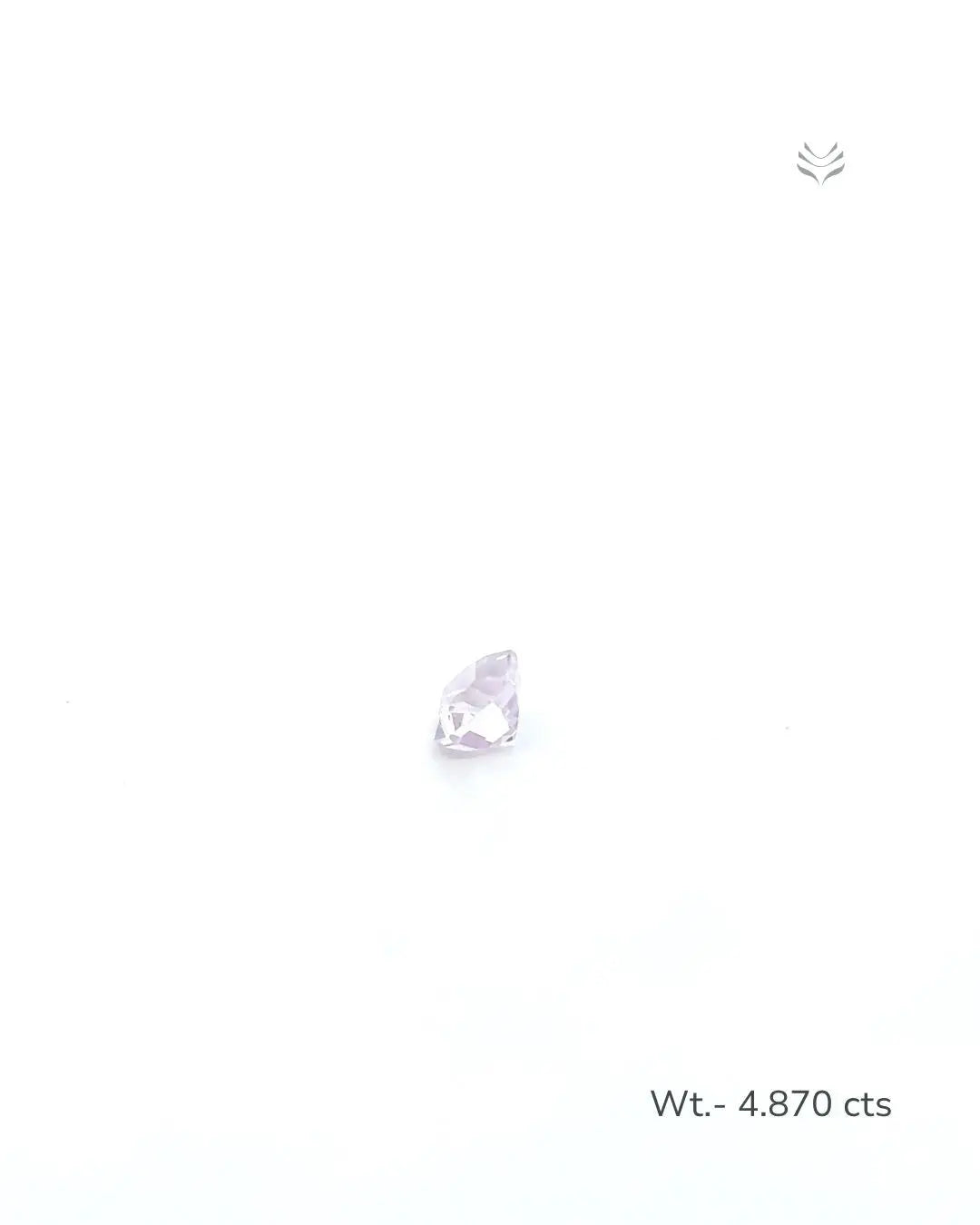 Light-Coded Natural Kunzite- 4.870 Ct 