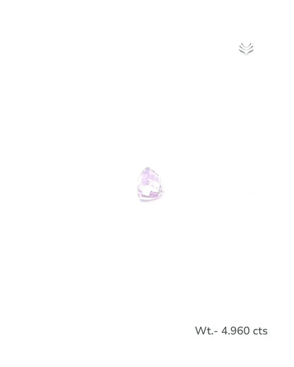 Light-Coded Natural Kunzite- 4.960 Ct 