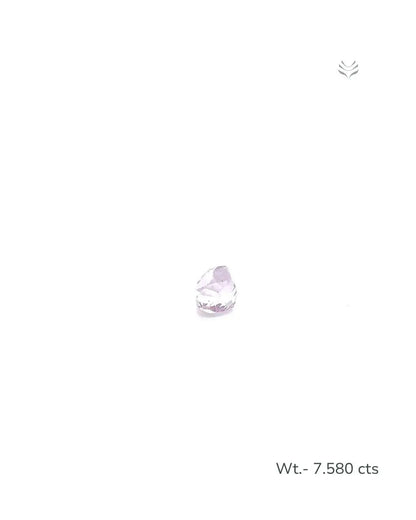 Light-Coded Natural Kunzite- 7.580 Ct 