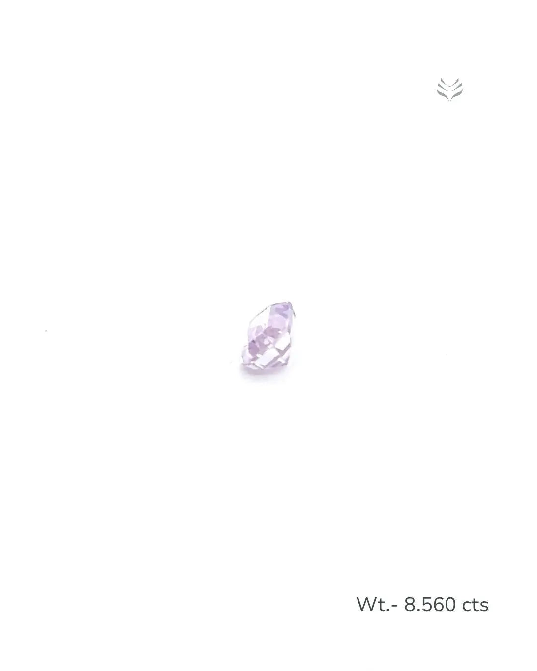 Light-Coded Natural Kunzite- 8.560 Ct 