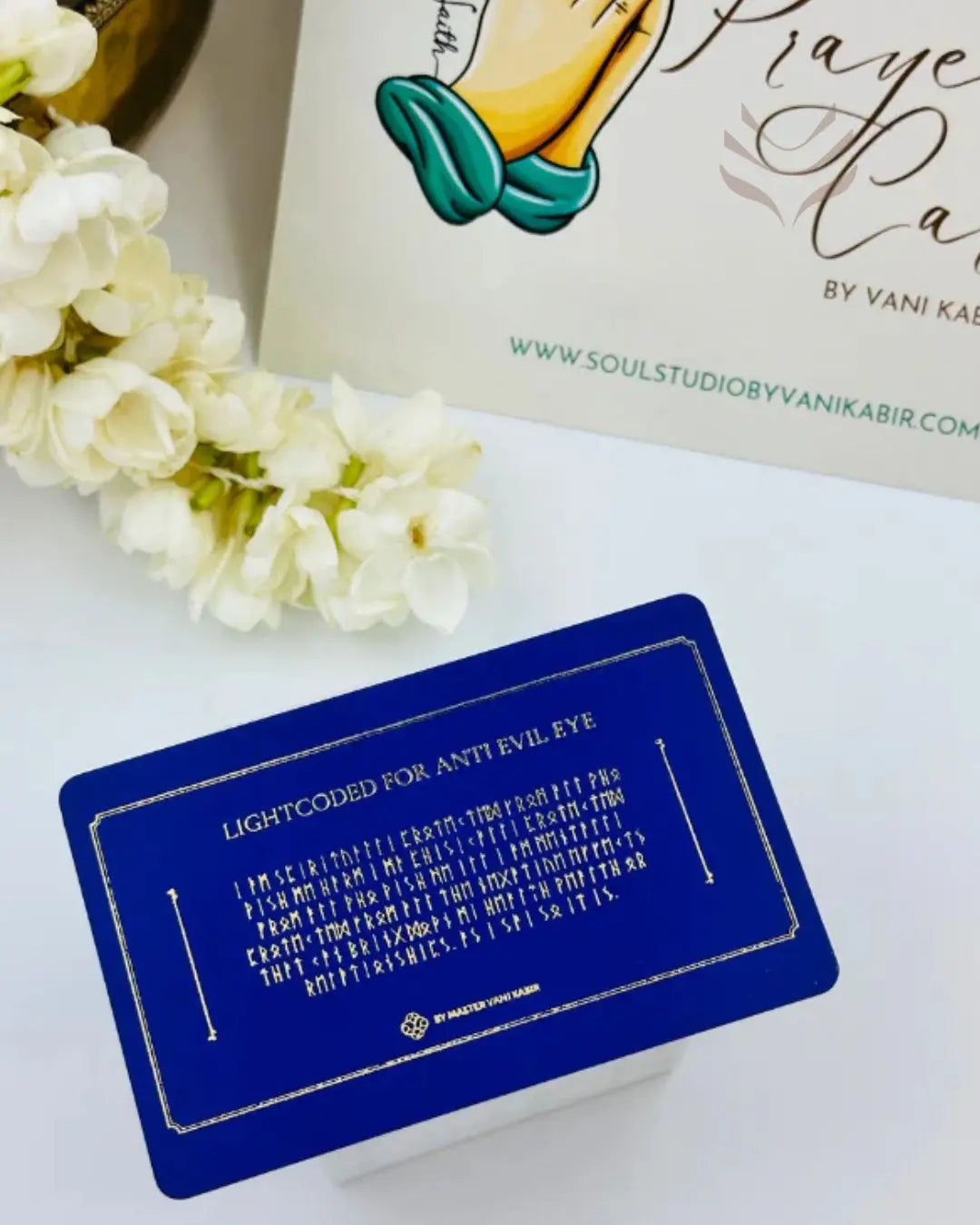 Light-Coded Prayer Card - For Anti Evil Eye 