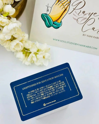 Light-Coded Prayer Card - For Education Success 