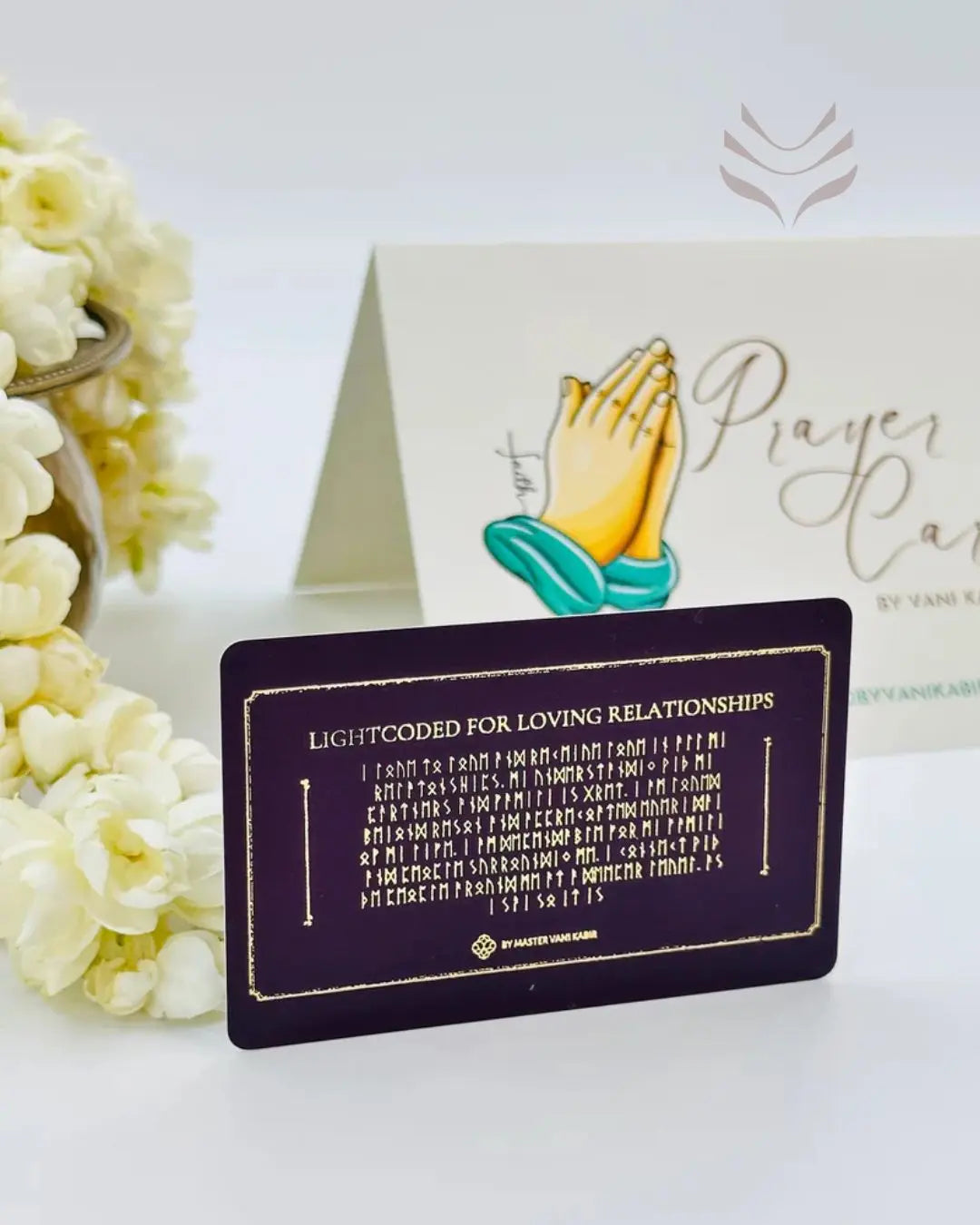 Light-Coded Prayer Card - For Loving Relationship 