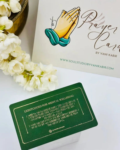 Light-Coded Prayer Card - For Mental Wellbeing 