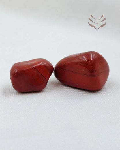 Light-Coded Red Jasper Tumbles 