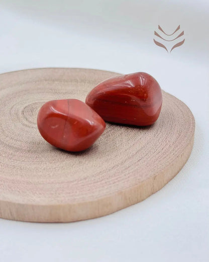 Light-Coded Red Jasper Tumbles 
