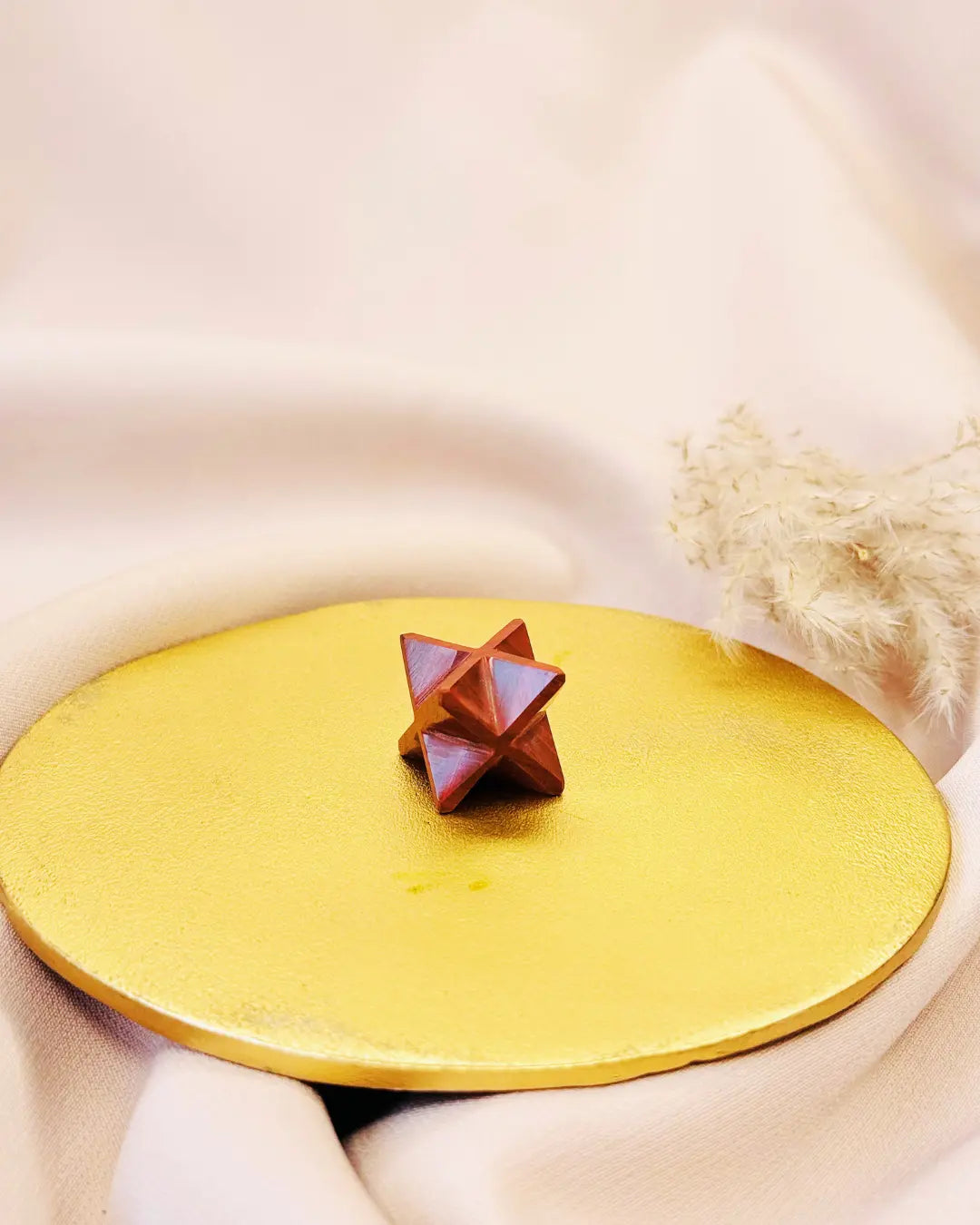 Light-Coded Transport of God Merkaba - Red Jasper 