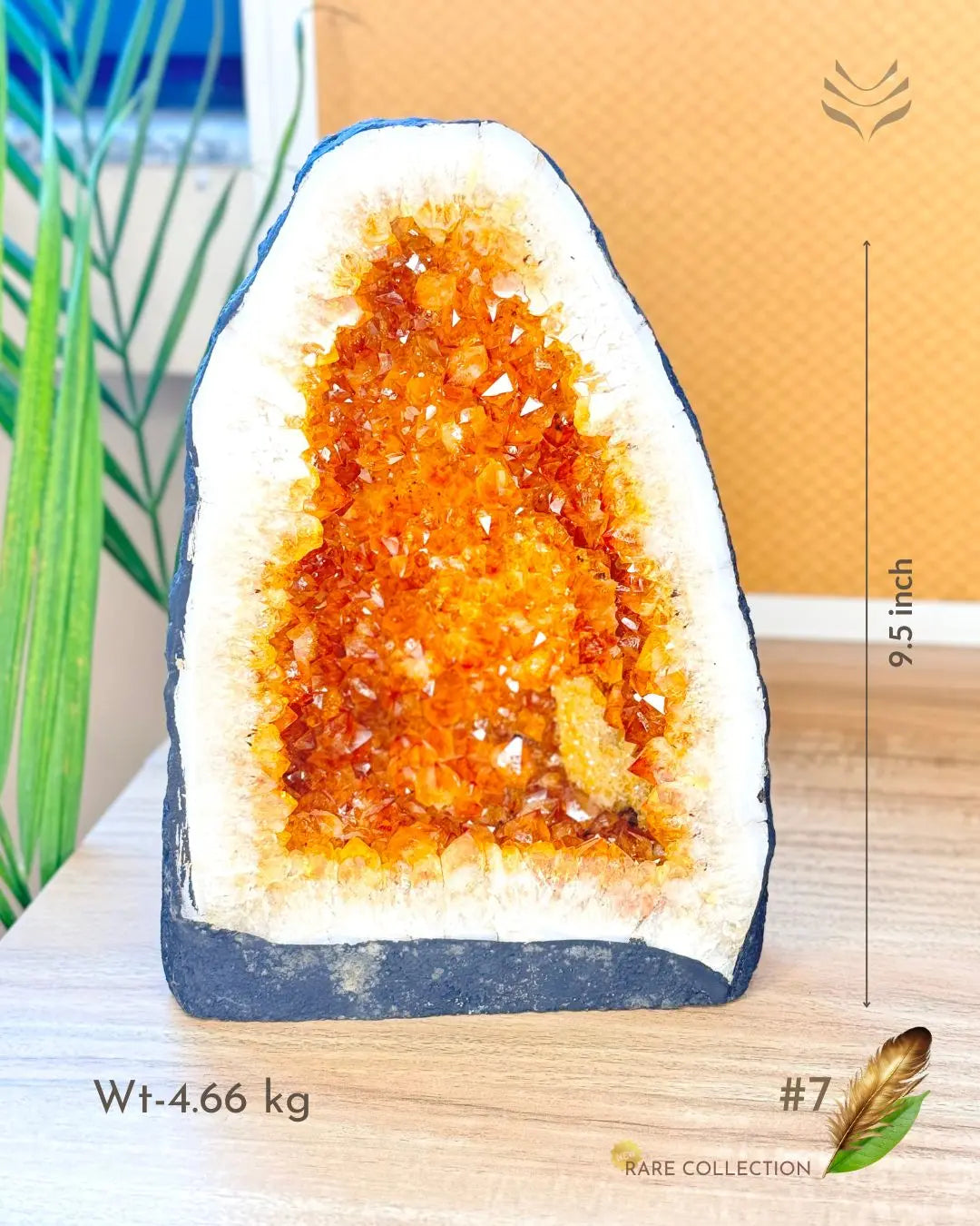 Light-Coded Wealth Magnet Citrine Geode (Part-1) 