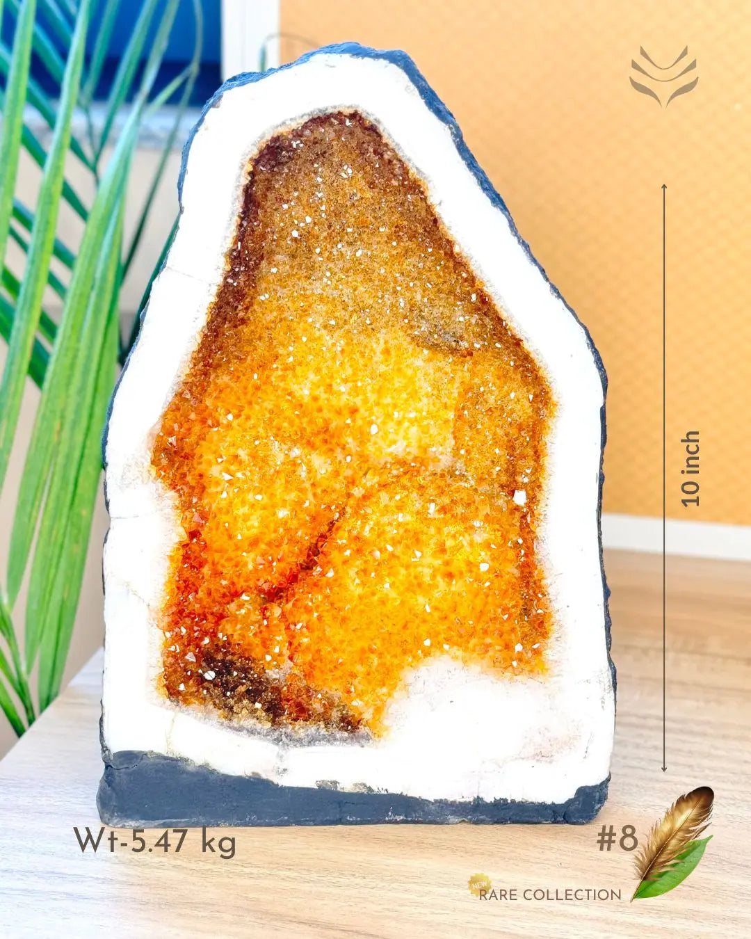 Light-Coded Wealth Magnet Citrine Geode (Part-1) 