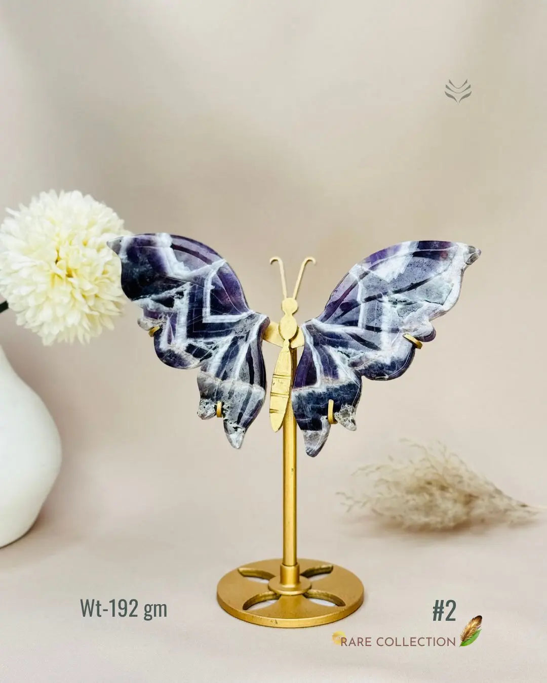 Light-Coded Wings Of Growth - Amethyst #2 