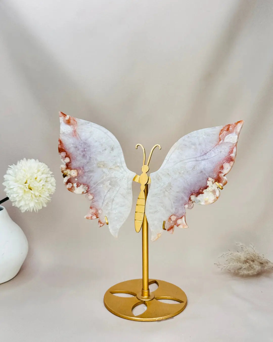 Light-Coded Wings Of Growth - Pink Amethyst #38 