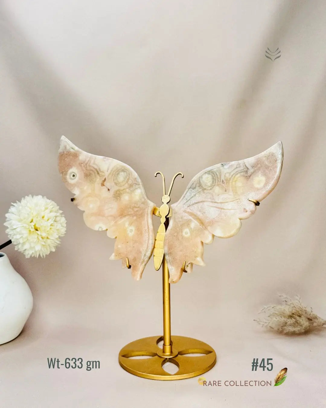 Light-Coded Wings Of Growth - Pink Amethyst #45 