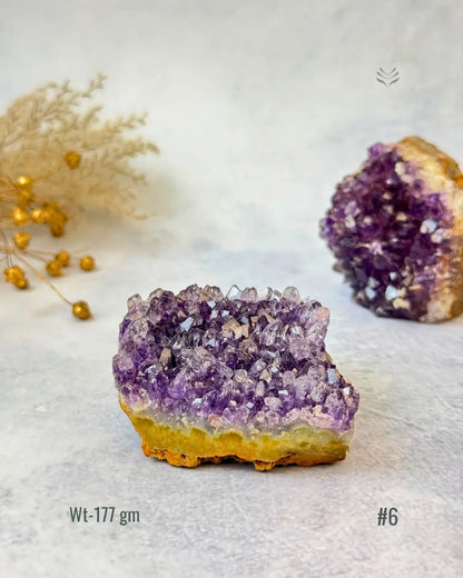 LightCoded Amethyst Cluster 
