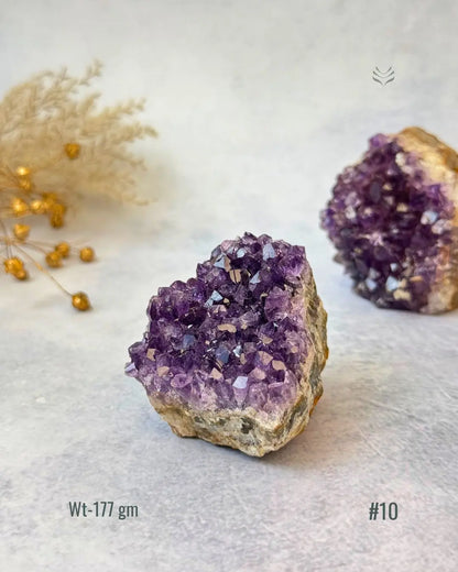 LightCoded Amethyst Cluster 
