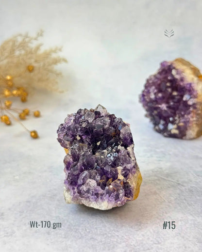 LightCoded Amethyst Cluster 