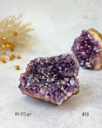 LightCoded Amethyst Cluster 