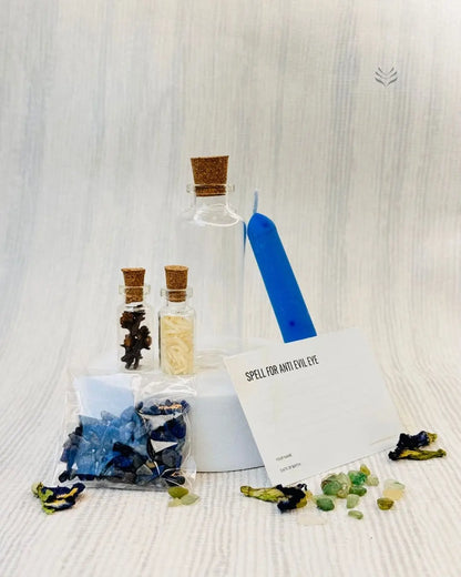 LightCoded Anti-Evil Eye Spell Bottle 