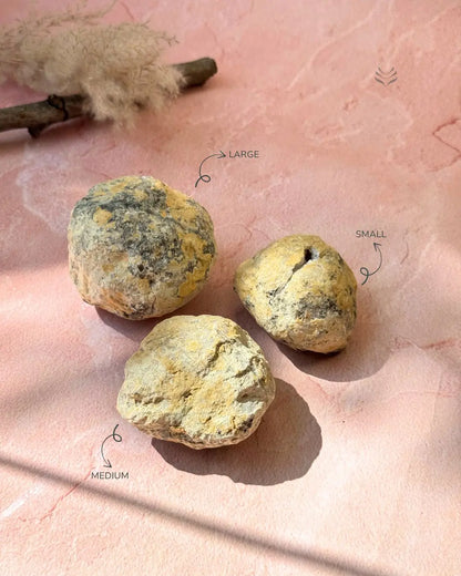 LightCoded Clear Quartz Manifestation Geode 