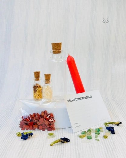 LightCoded Expand My Business Spell Bottle 