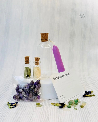 LightCoded Manifest Luxury Spell Bottle 