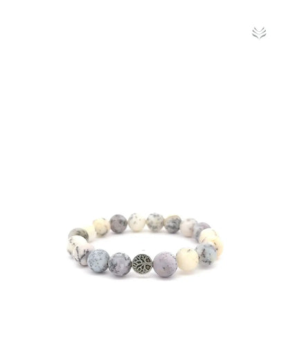 LightCoded Nervous System Protector Dendritic Agate Bracelet 