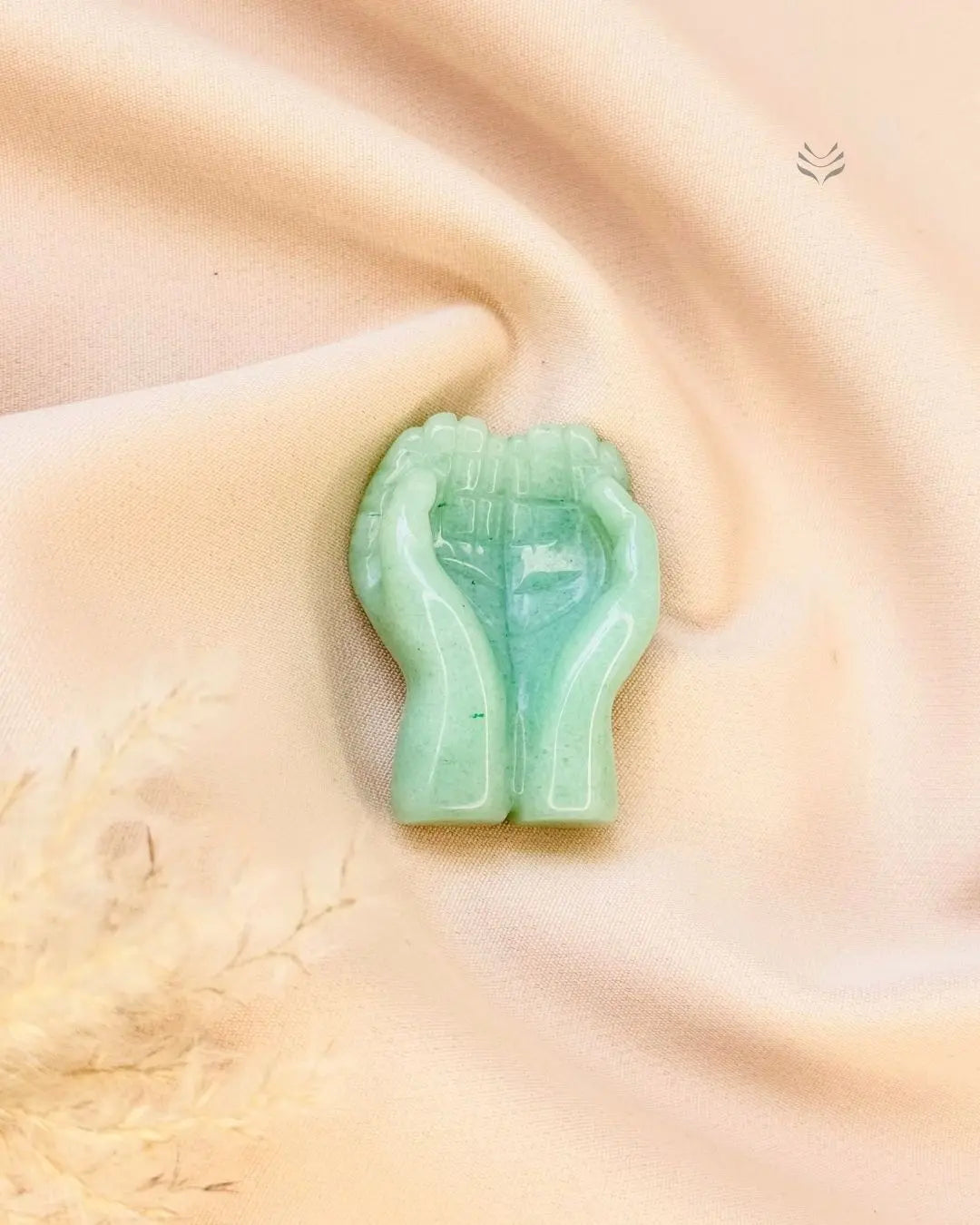 LightCoded Offer & Manifest - Green Aventurine Hands 