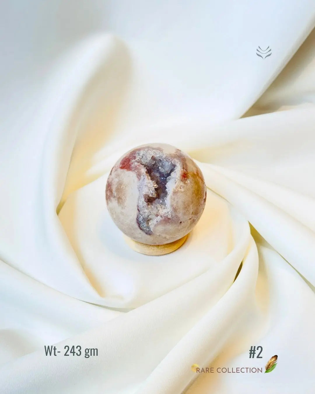 LightCoded Pink Amethyst Orbs 