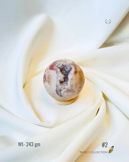 LightCoded Pink Amethyst Orbs 