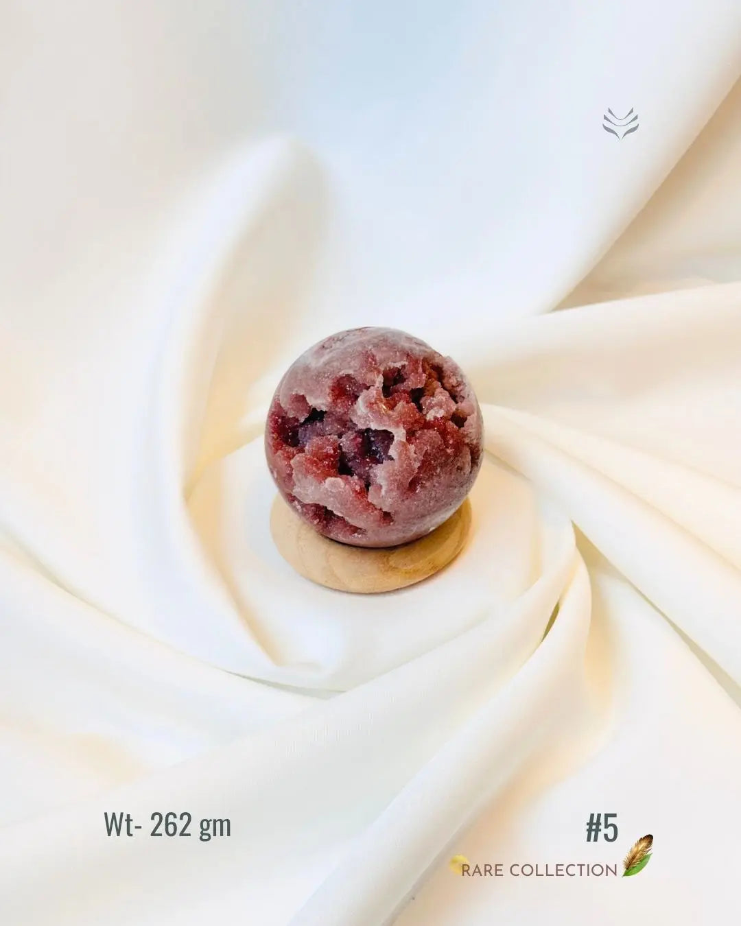 LightCoded Pink Amethyst Orbs 