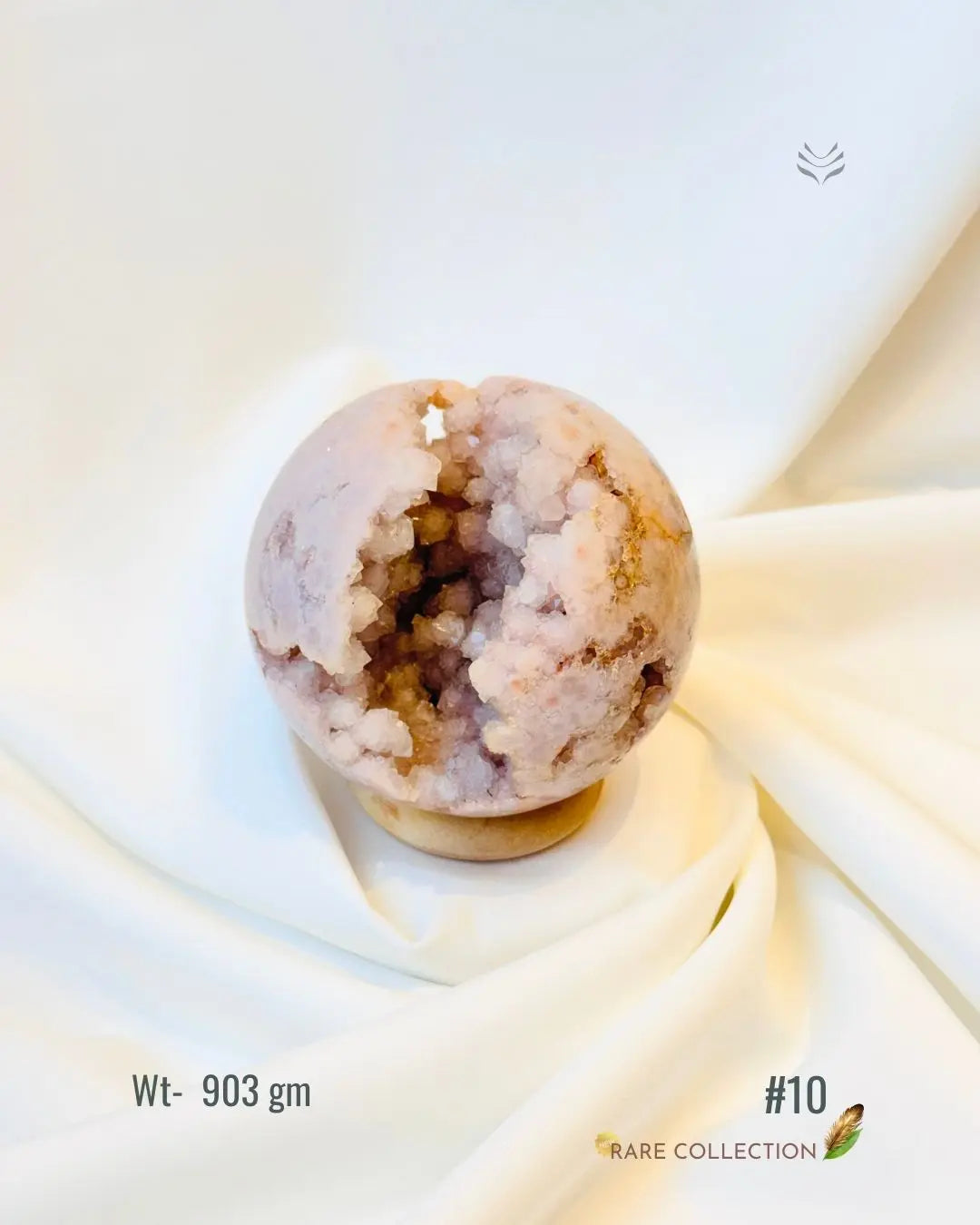 LightCoded Pink Amethyst Orbs 