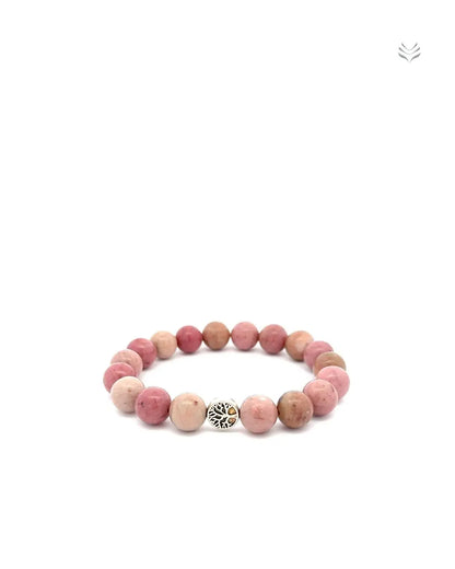 LightCoded Pink Rhodonite Bracelet 
