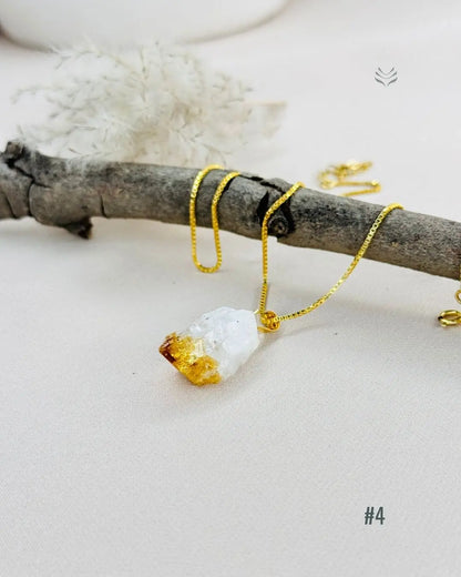 LightCoded Point Of Wealth - Citrine Pendant 