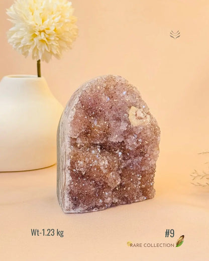 LightCoded Power & Wealth Amethyst Cluster 