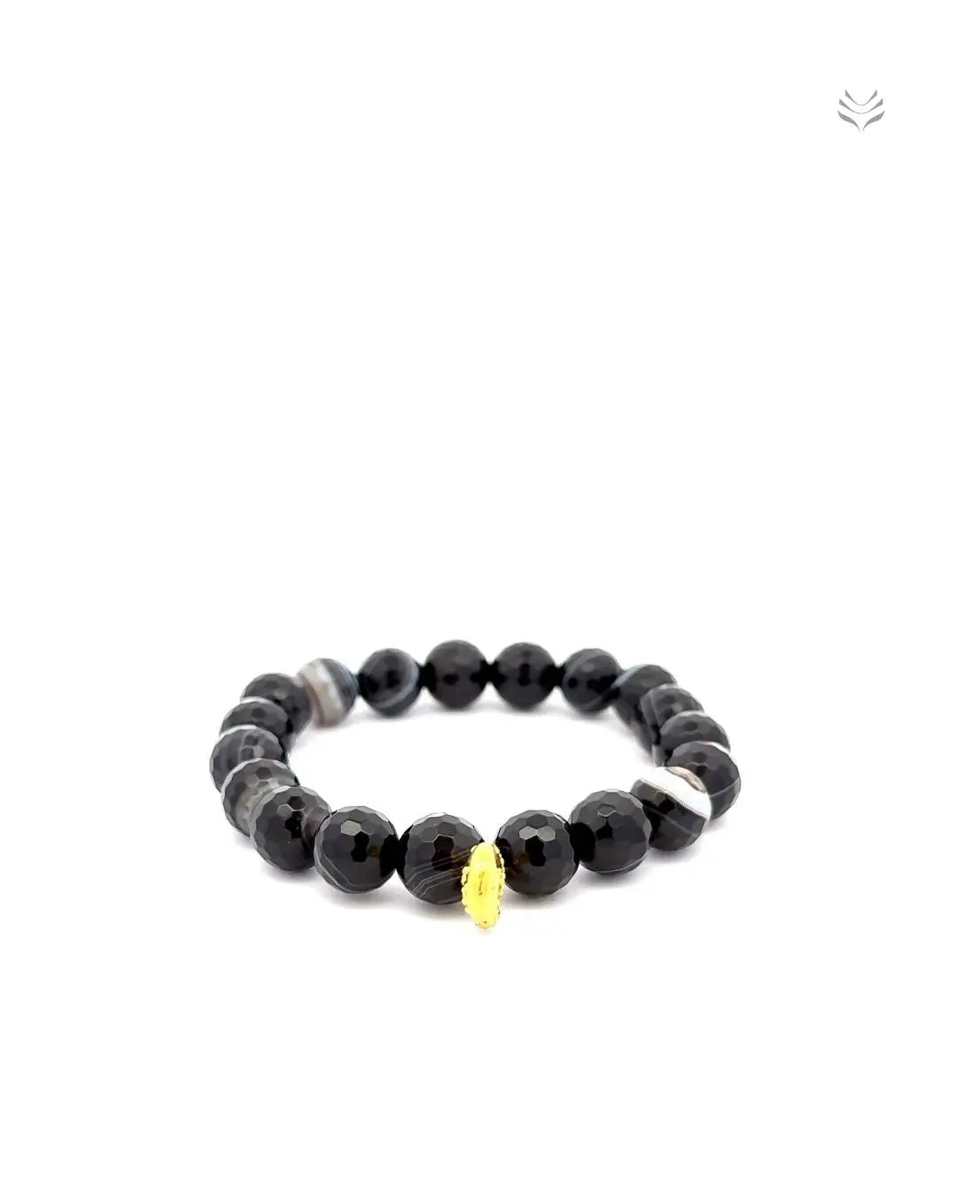 LightCoded Protect Your Money From Evil Eye -  Black Sulemani Bracelet 