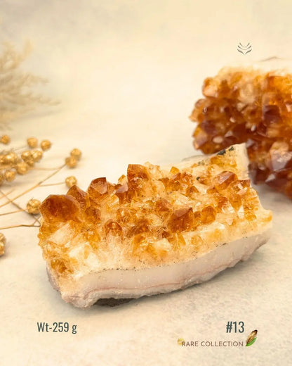 LightCoded Raw Citrine Cluster 