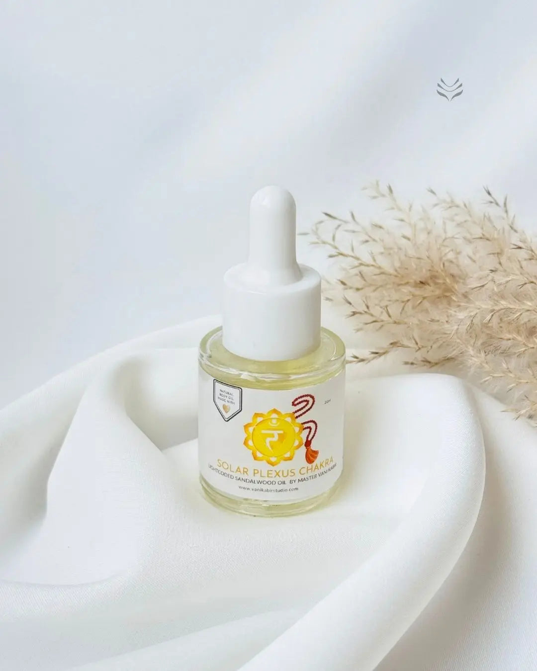 LightCoded Solar Plexus Chakra Body Oil 