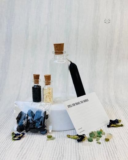 LightCoded Travel the World Spell Bottle 