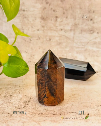 LightCoded Wealth Protector Copper Obsidian 